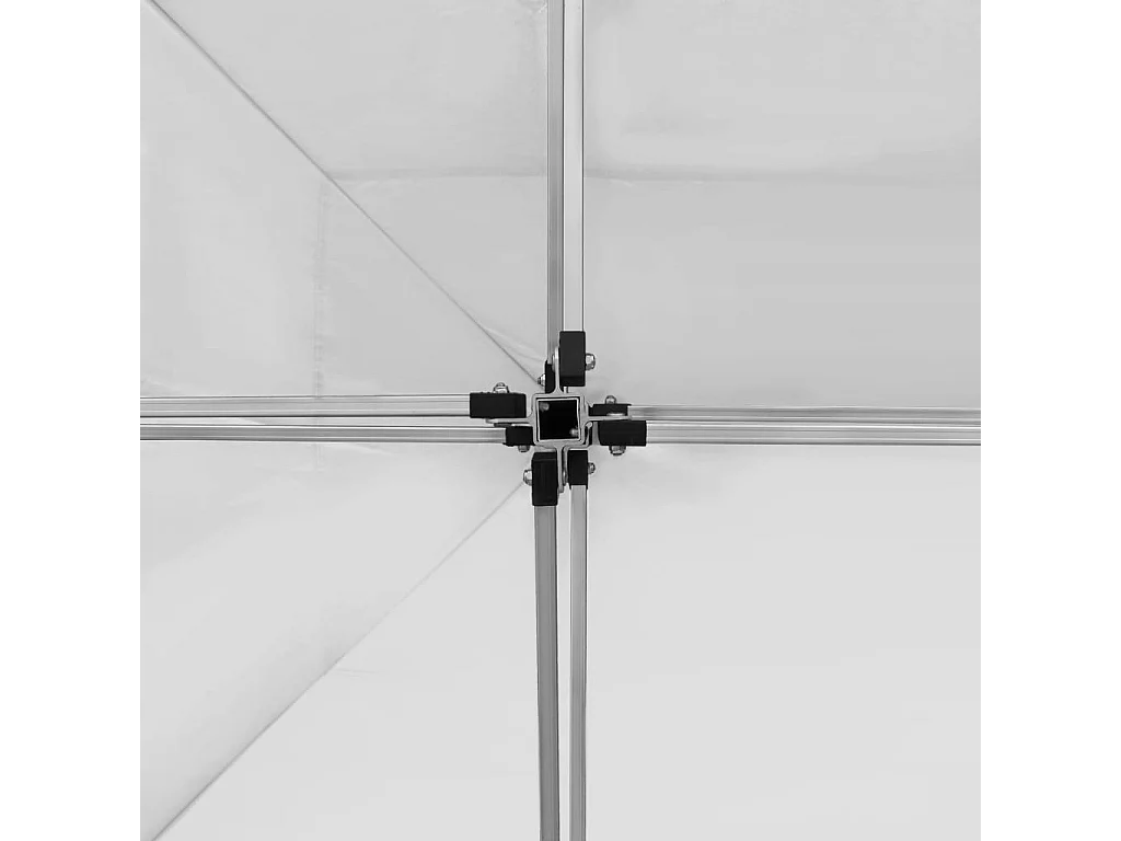 Carpa plegable profesional de aluminio blanca 4,5x3 m
