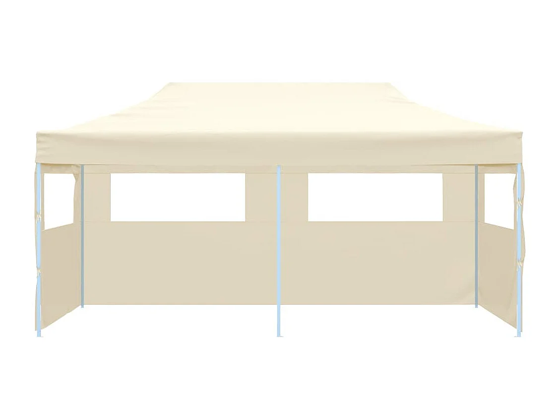 Gazebo/tenda de jardim com cortinas, 3,5 x 2,7 m