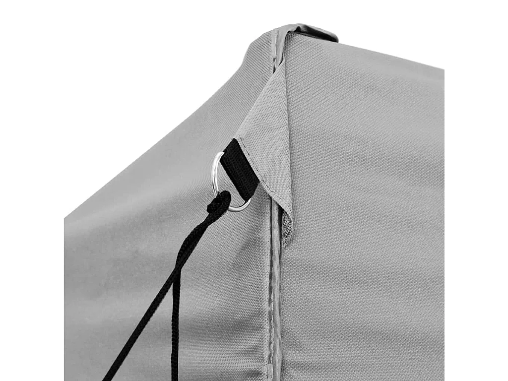 Tente de réception pliable 3 x 6 m Anthracite