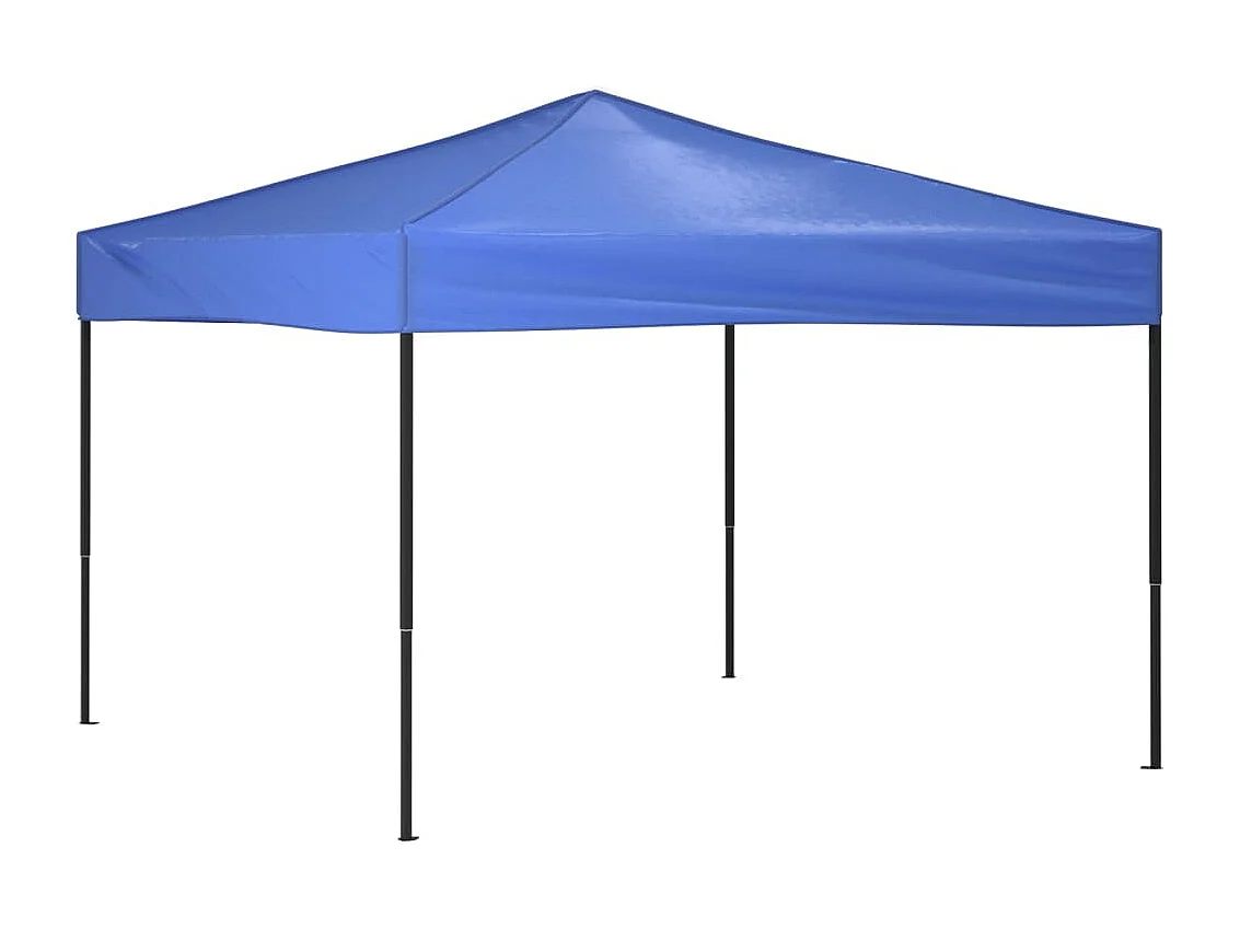 Tente de réception pliable Bleu 3x3 m