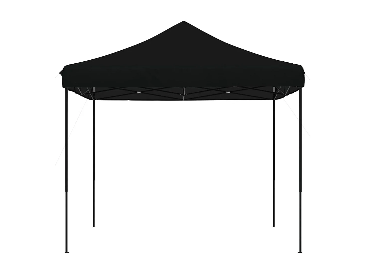 Tenda da Festa Pieghevole Pop-Up Nero 292x292x315 cm
