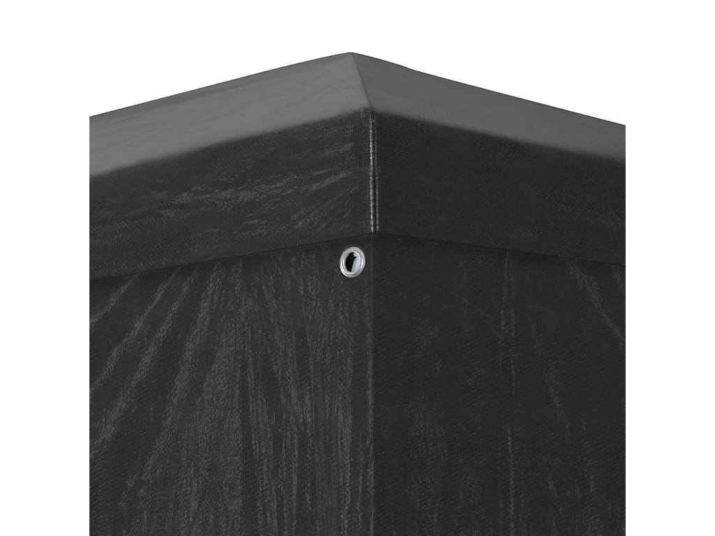 Carpa para fiestas gris antracita 3x9 m