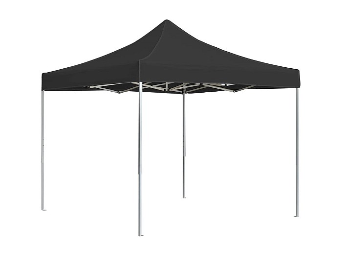vidaXL Gazebo Professionale Pieghevole Alluminio 2x2 m