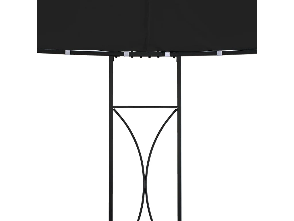 Gazebo 300x290 cm Antracite Rotondo