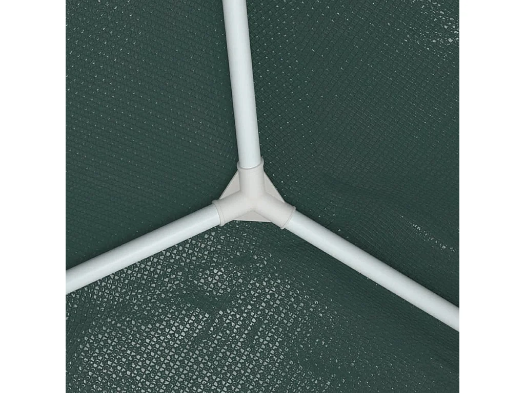 Tente de réception professionnelle 4x9 m Vert 90 g/m²