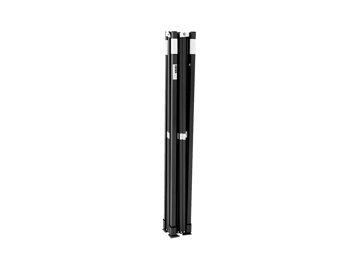 Tente de réception pliable escamotable marron 580x292x315 cm