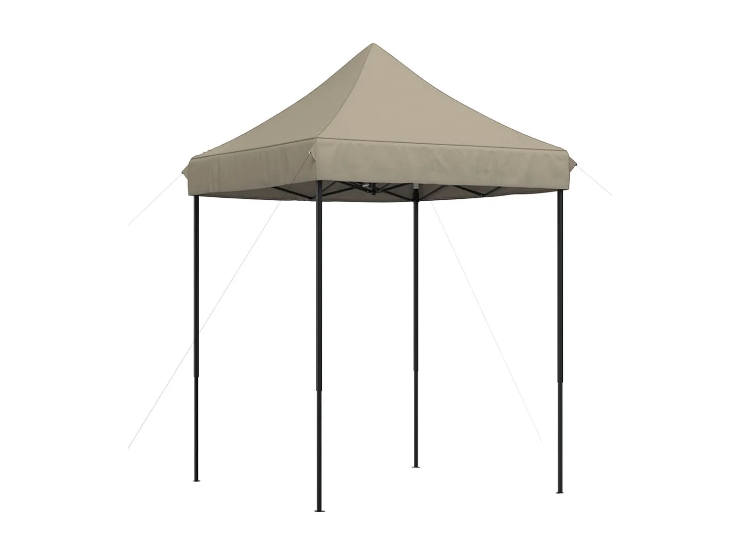 Gazebo 3x4 m tecido creme