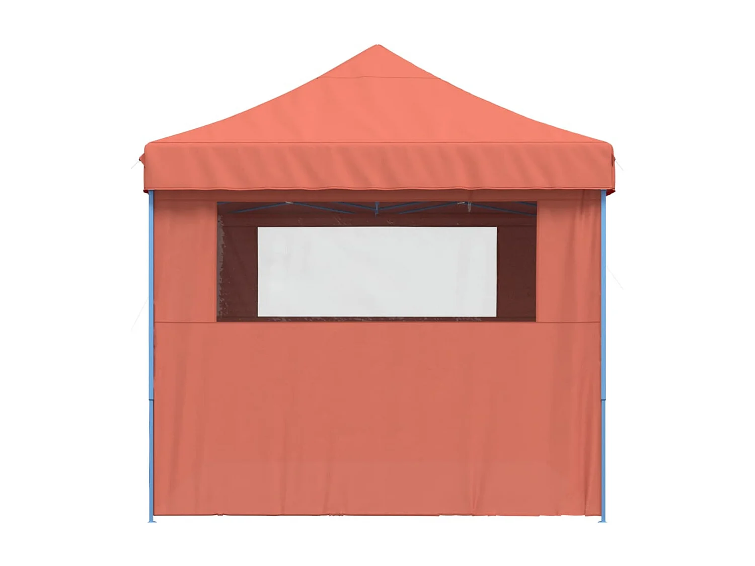 Tente de réception pliable escamotable avec 4 parois latérales