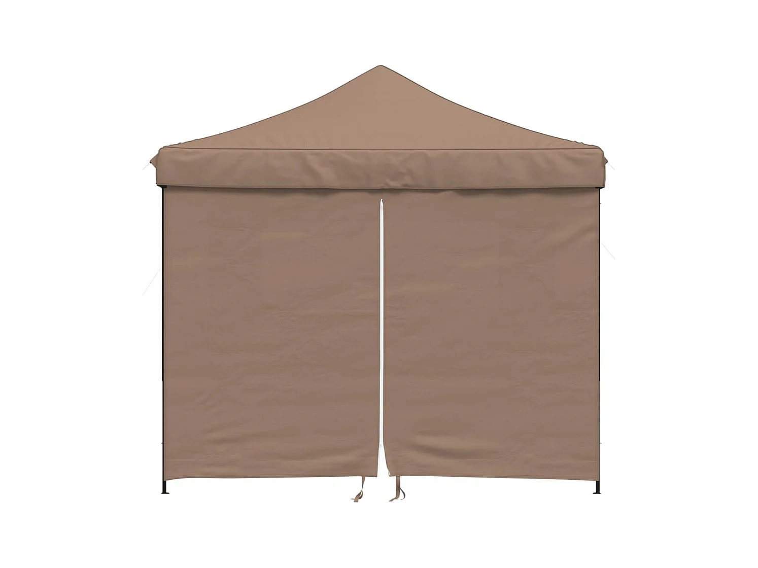 Tente de réception pliable escamotable avec 4 parois latérales