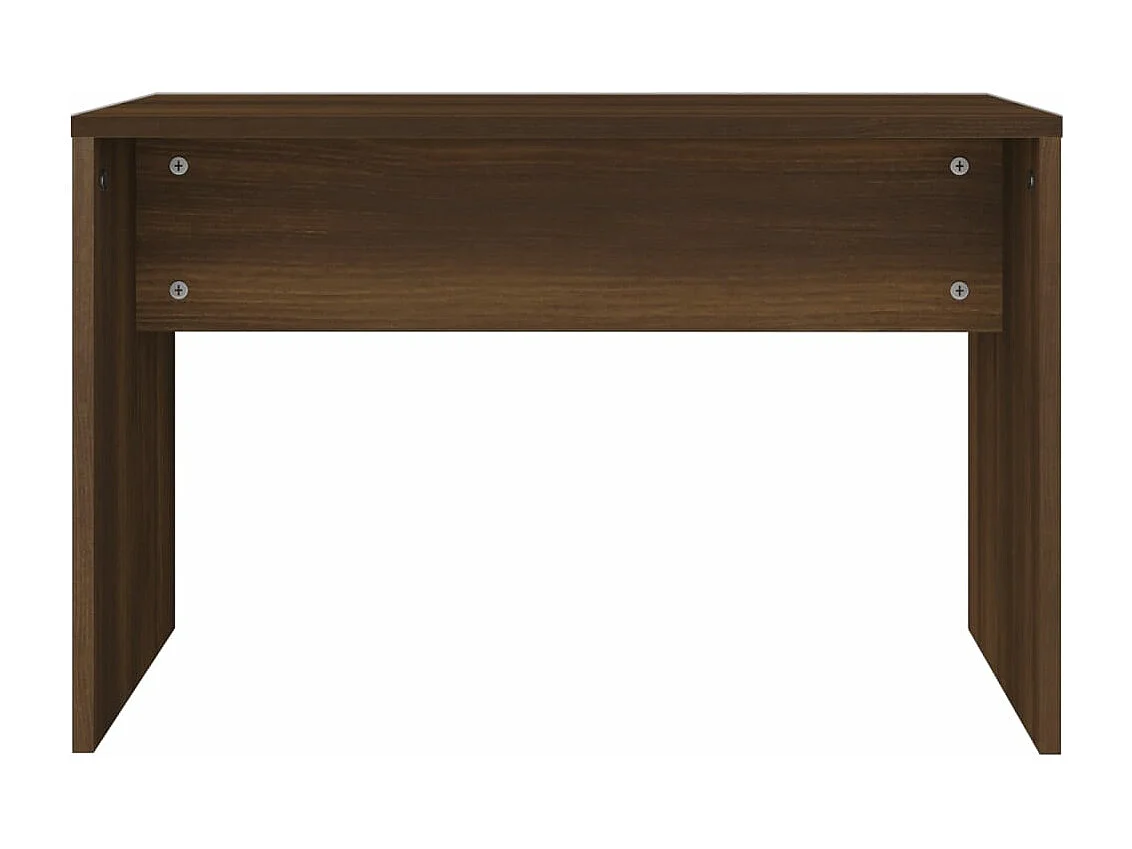 Ensemble de coiffeuse Chêne marron 86,5x35x136 cm