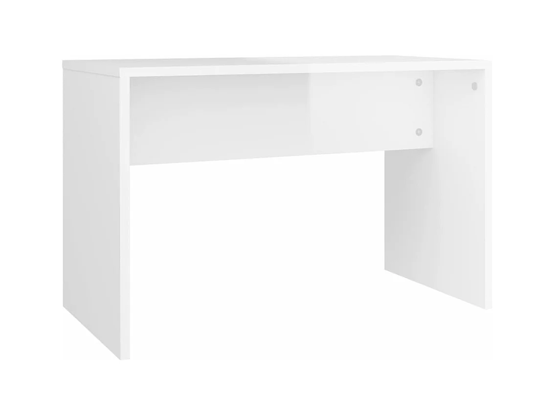 Ensemble de coiffeuse Blanc brillant 74,5x40x141 cm
