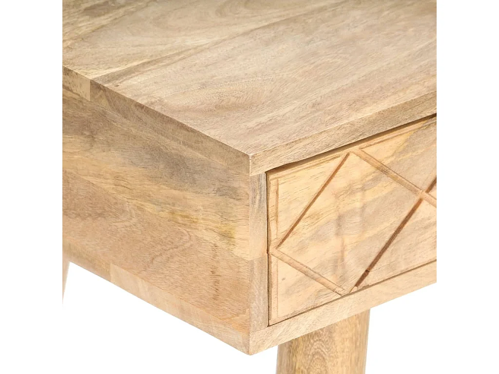 Toeletta 100x50x76 cm Legno massello di mango