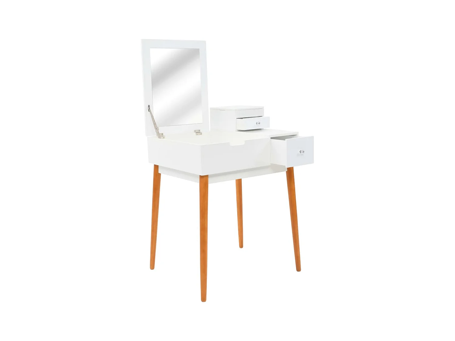 Coiffeuse avec miroir MDF 60 x 50 x 86 cm
