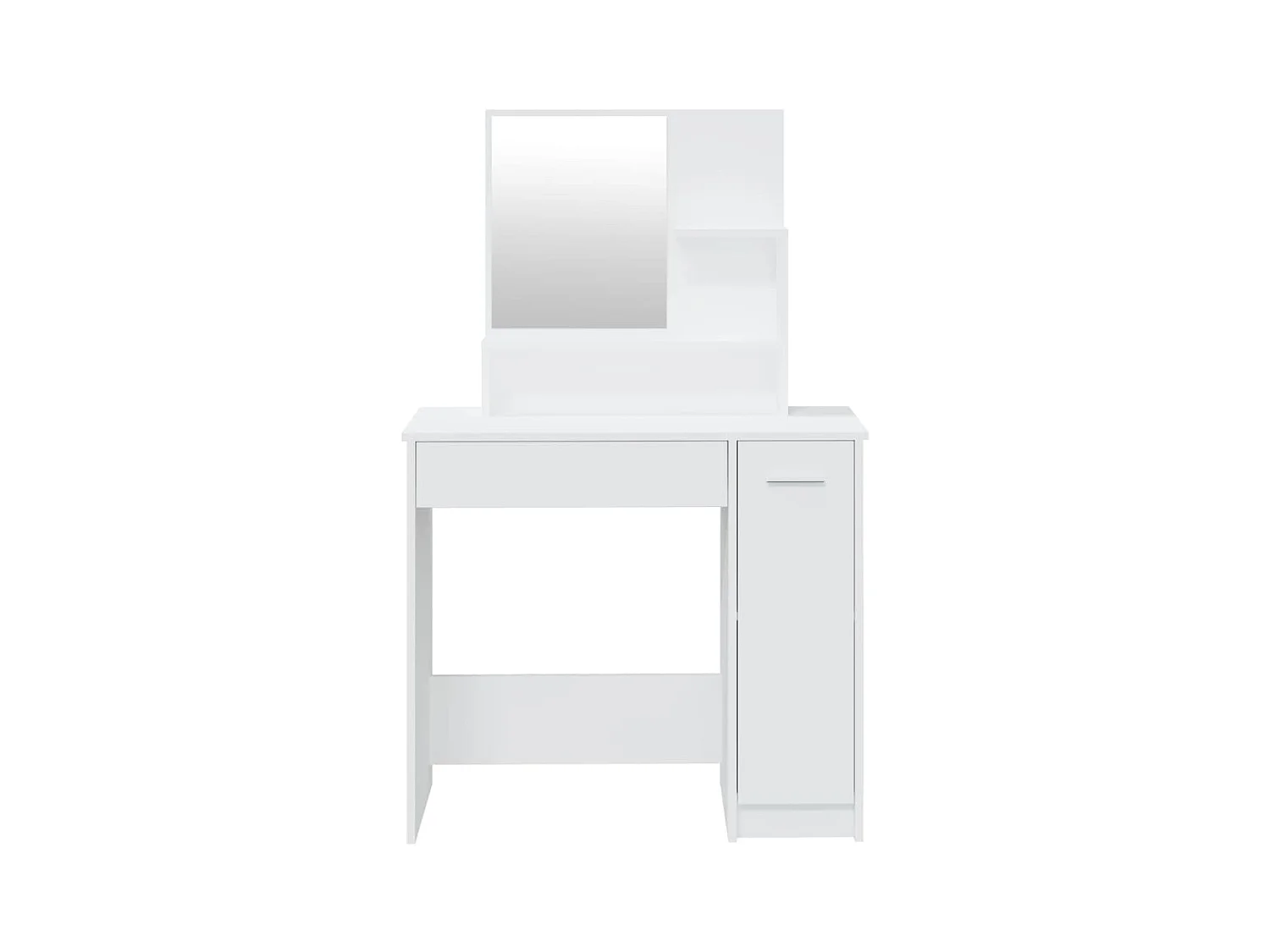 Ensemble de coiffeuse Blanc 86,5x35x136 cm