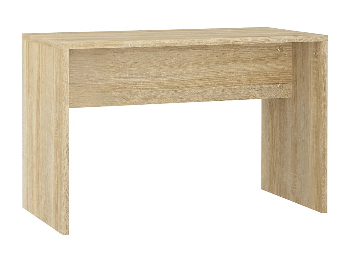 Waschtischset mit LED-Holzwerkstoff aus Sonoma-Eiche