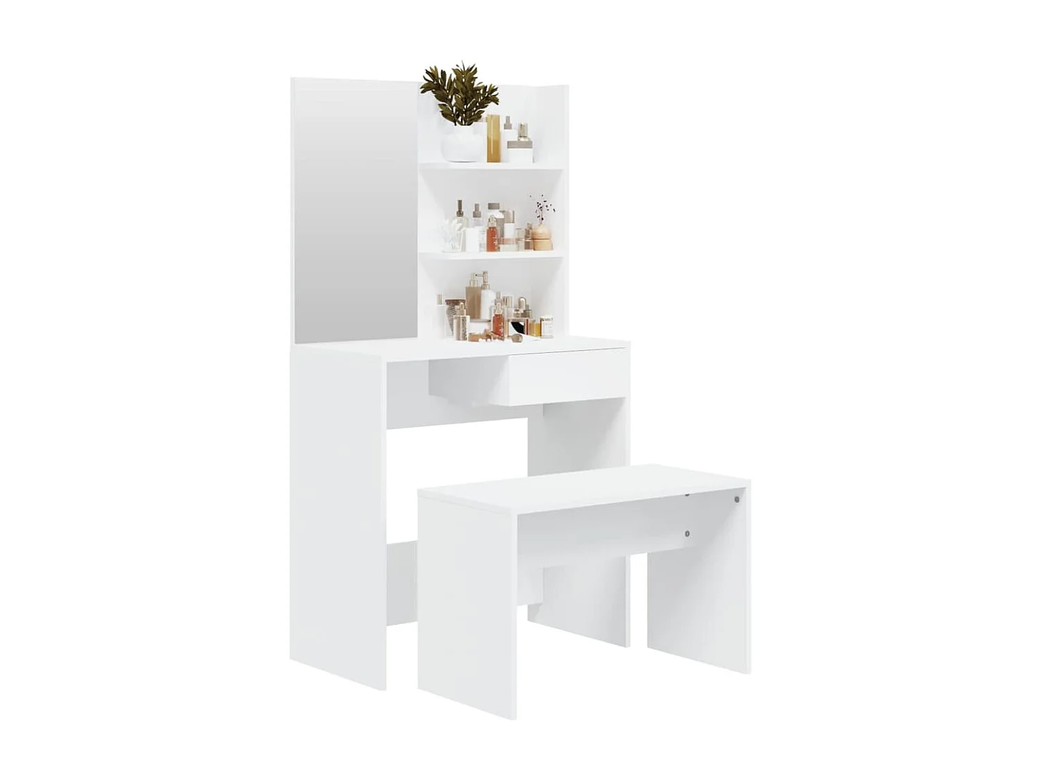 Set toeletta Bianco 74,5x40x141 cm