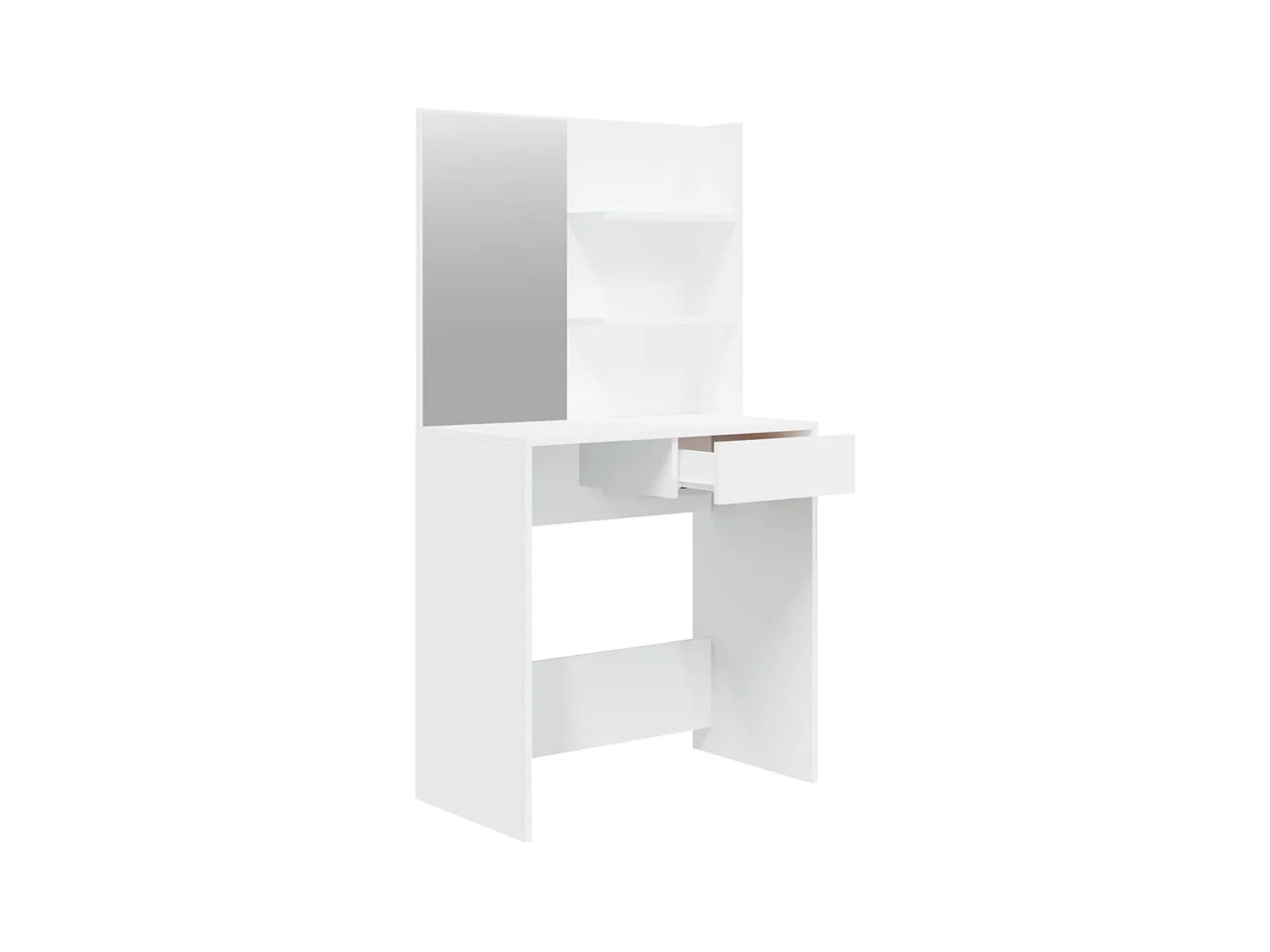 Ensemble de coiffeuse Blanc 74,5x40x141 cm