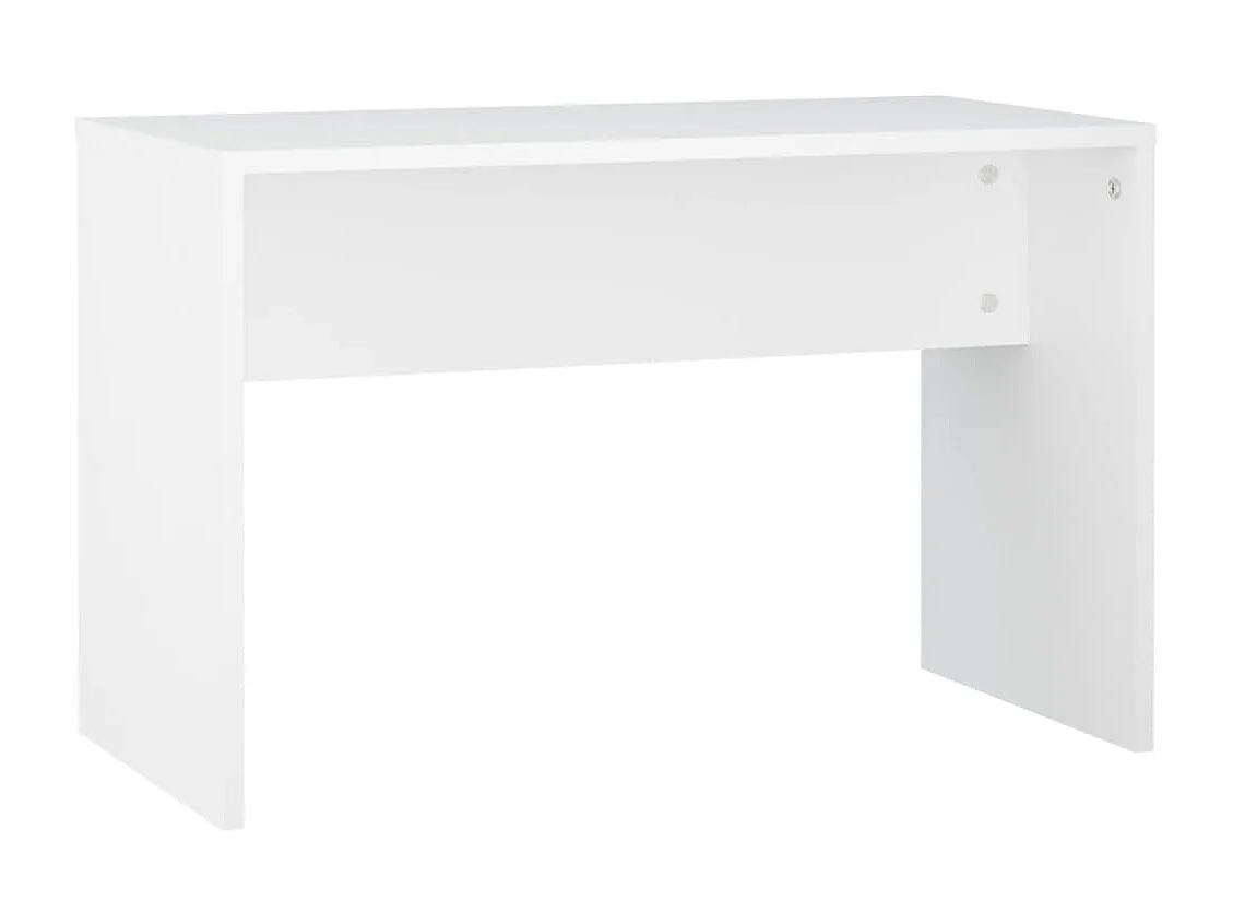 Ensemble de coiffeuse avec LED Blanc Bois d'ingénierie