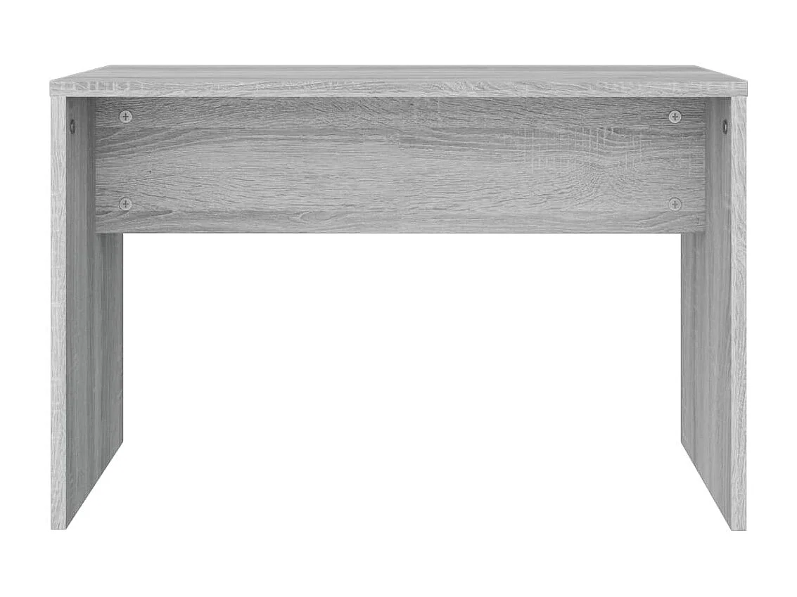 Conjunto de penteadeira cinza Sonoma 86,5x35x136 cm