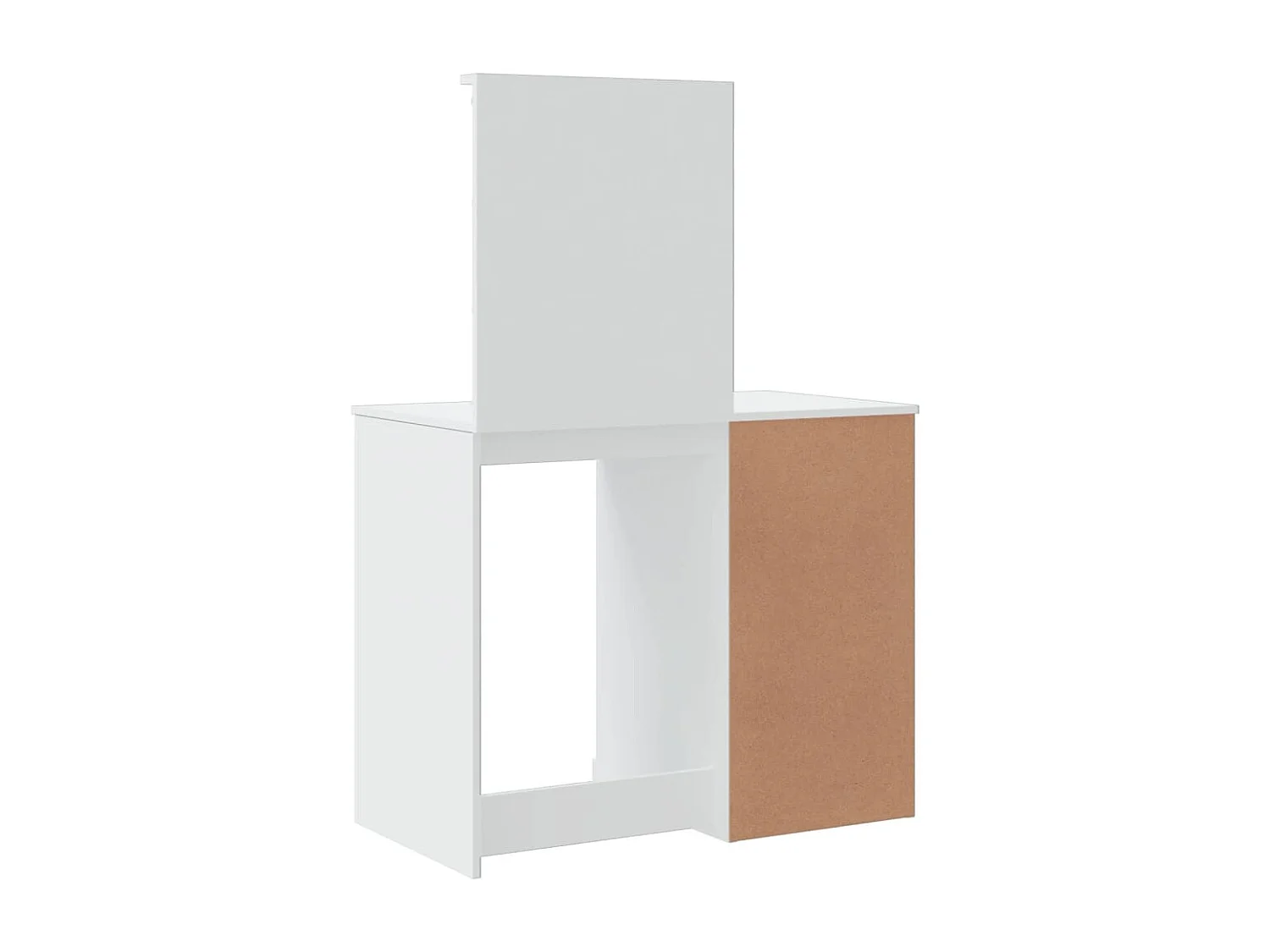 Coiffeuse avec lumières LED blanc 90x42x132,5 cm