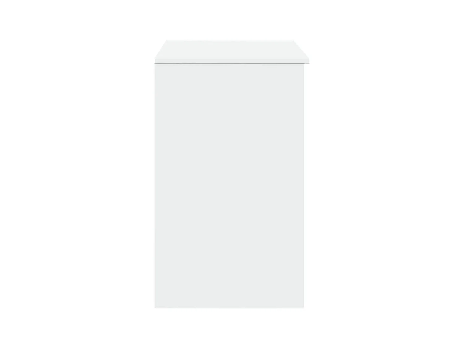 Kaptafel met witte spiegel 73x46,5x120 cm
