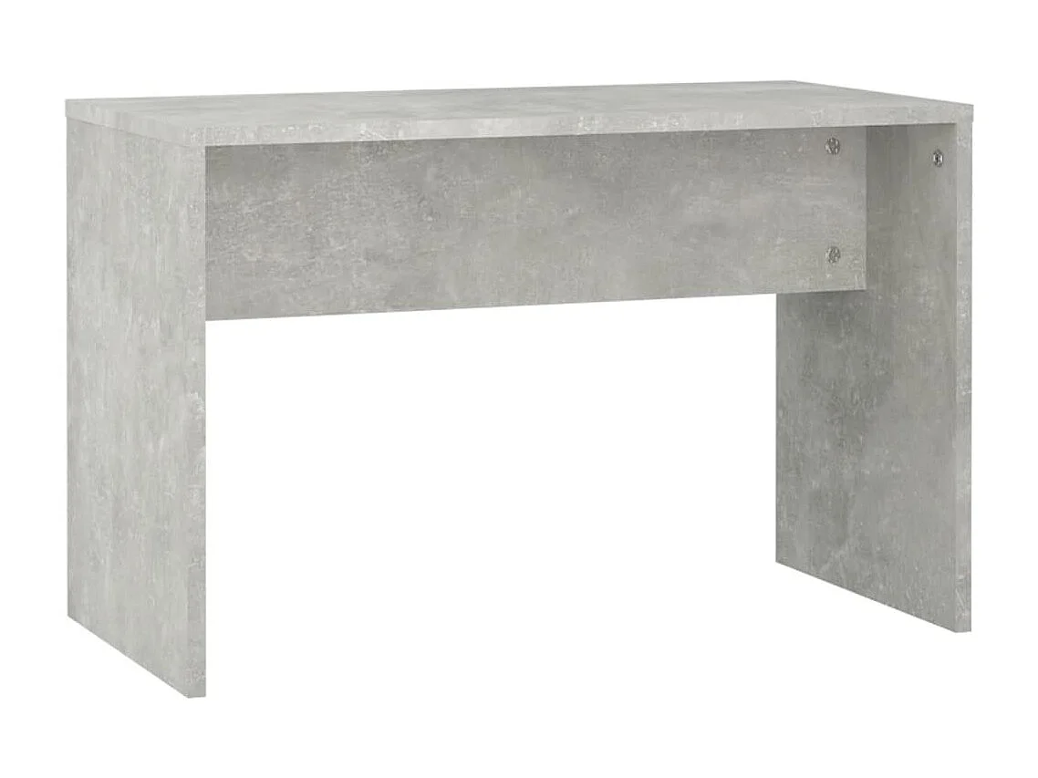 Kaptafelset met LED Betongrijs Bewerkt hout