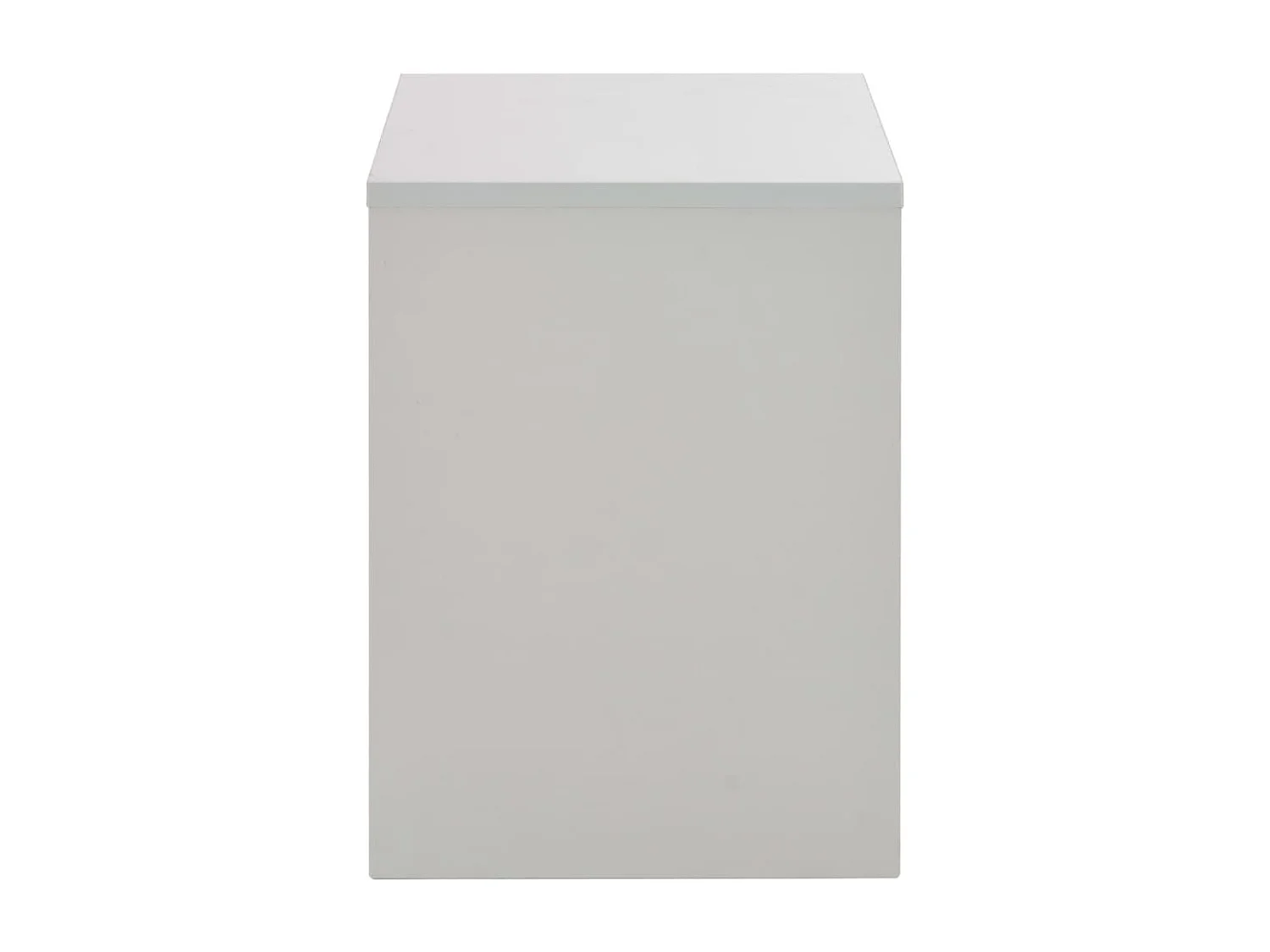 Toletta con specchio e sgabello Grigio 104x45x131 cm