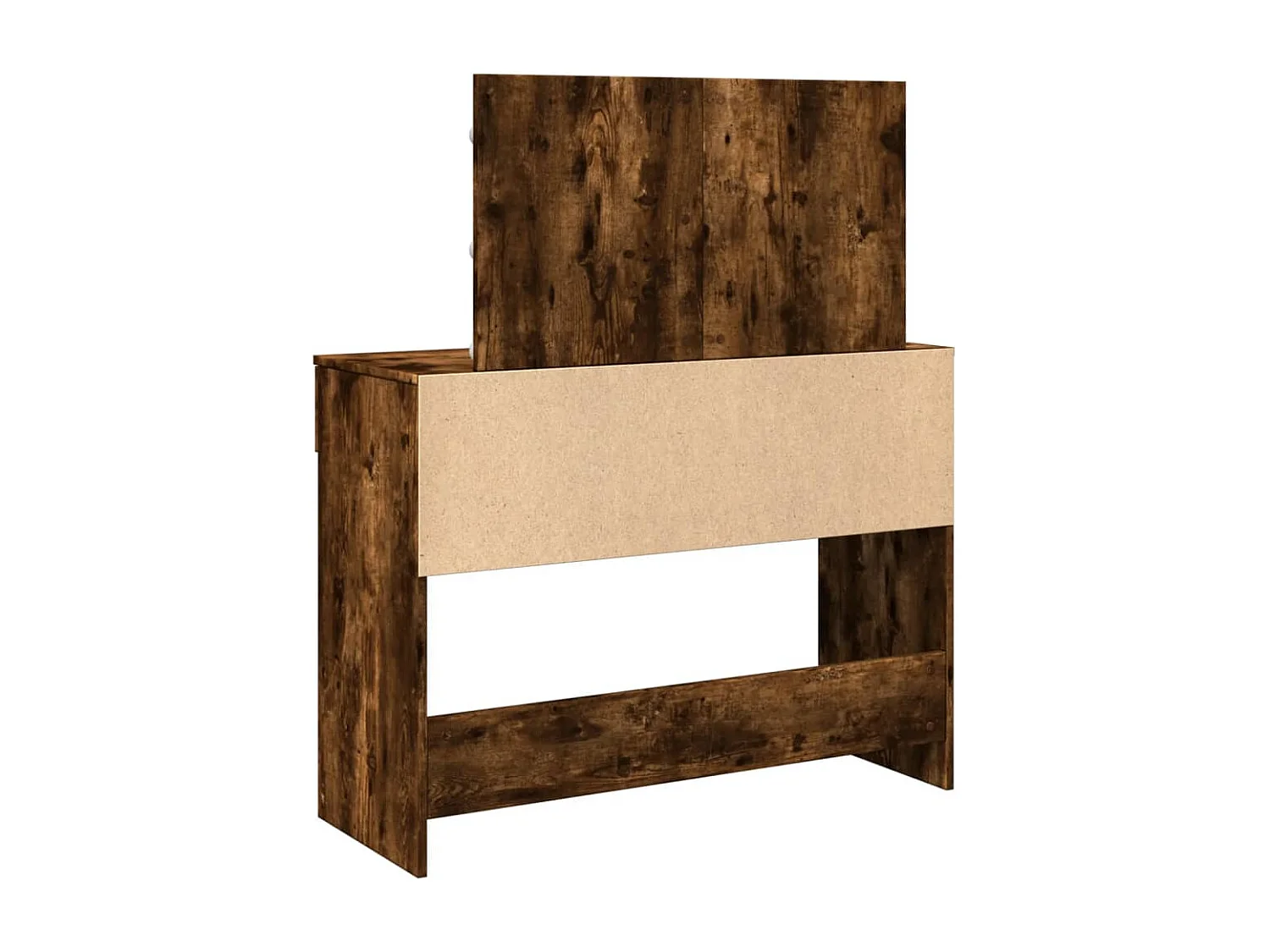 Toletta con LED rovere affumicato 100x40x120 cm