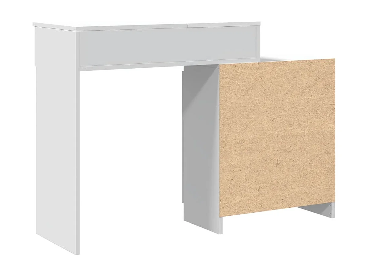 Coiffeuse avec LED blanc 115x37x110,5 cm