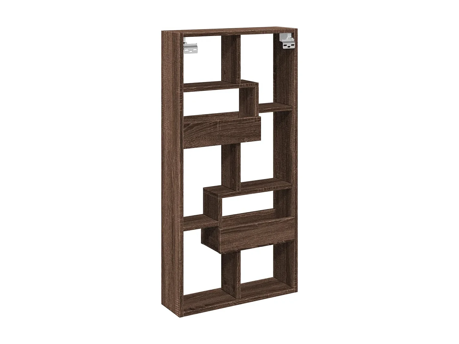 Armoire murale chêne marron 50x15x100 cm bois d'ingénierie