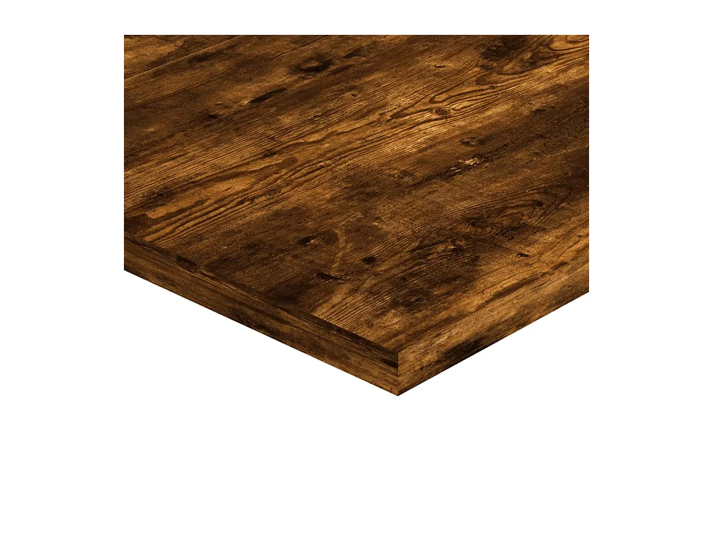 Étagères murales 4 pcs chêne fumé 60x40x1,5cm bois d'ingénierie