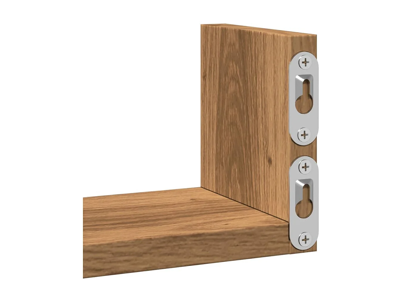 Étagères murales 3 pcs chêne artisanal bois d'ingénierie