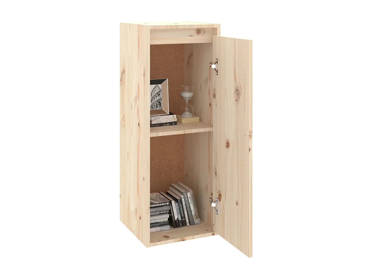 Armoire murale 30x30x80 cm Bois de pin massif