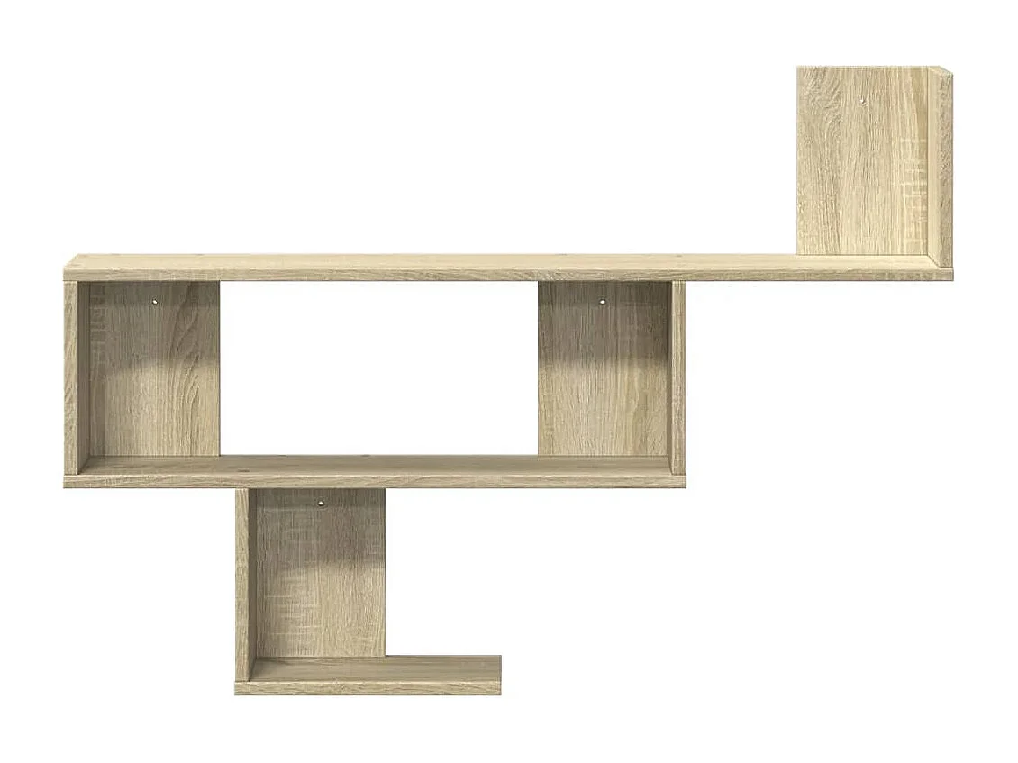 Étagère murale chêne sonoma 100x15x70 cm bois d'ingénierie