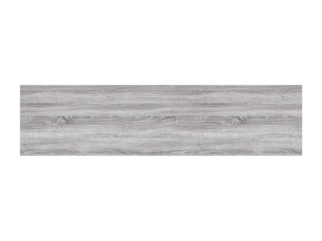 Mensole Parete 4pz Grigio Sonoma 80x20x1,5cm Legno Multistrato