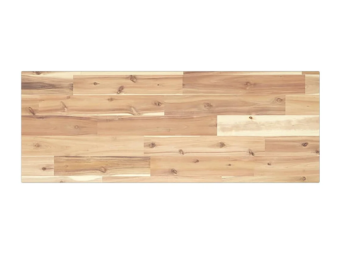 Mensole da Parete 2 pz 80x30x2 cm Legno Acacia Non Trattato