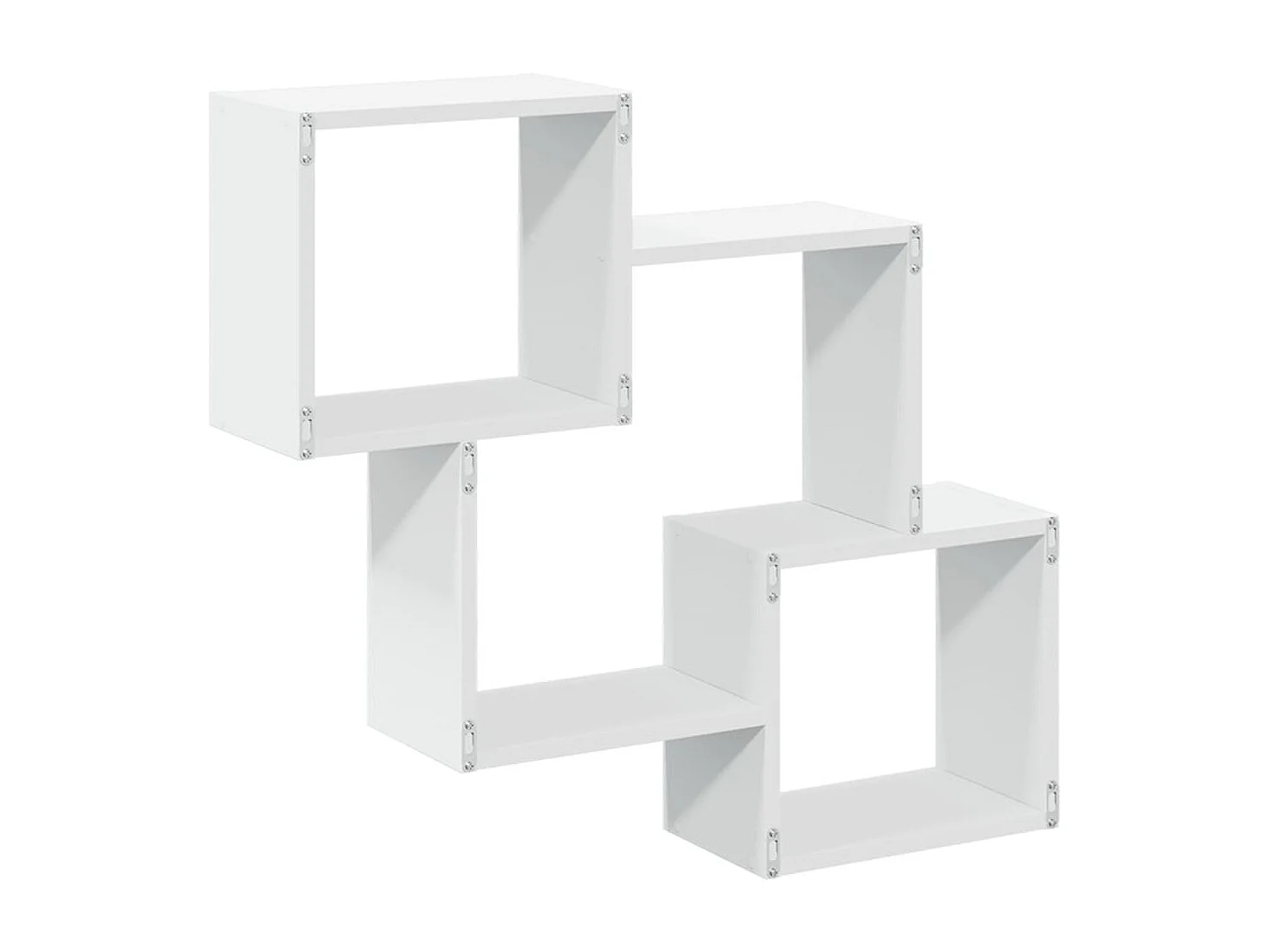 Armario de pared madera de ingeniería blanco 78x18x71 cm