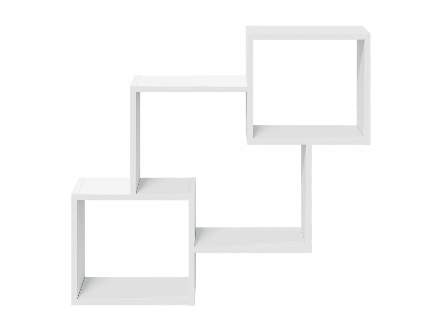 Armoire murale 78x18x71 cm blanc bois d'ingénierie