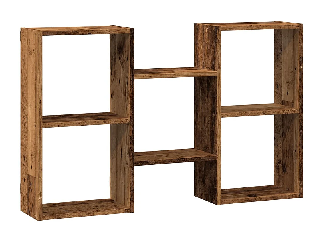 Wandregal Altholz-Optik 96x18x60 cm Holzwerkstoff