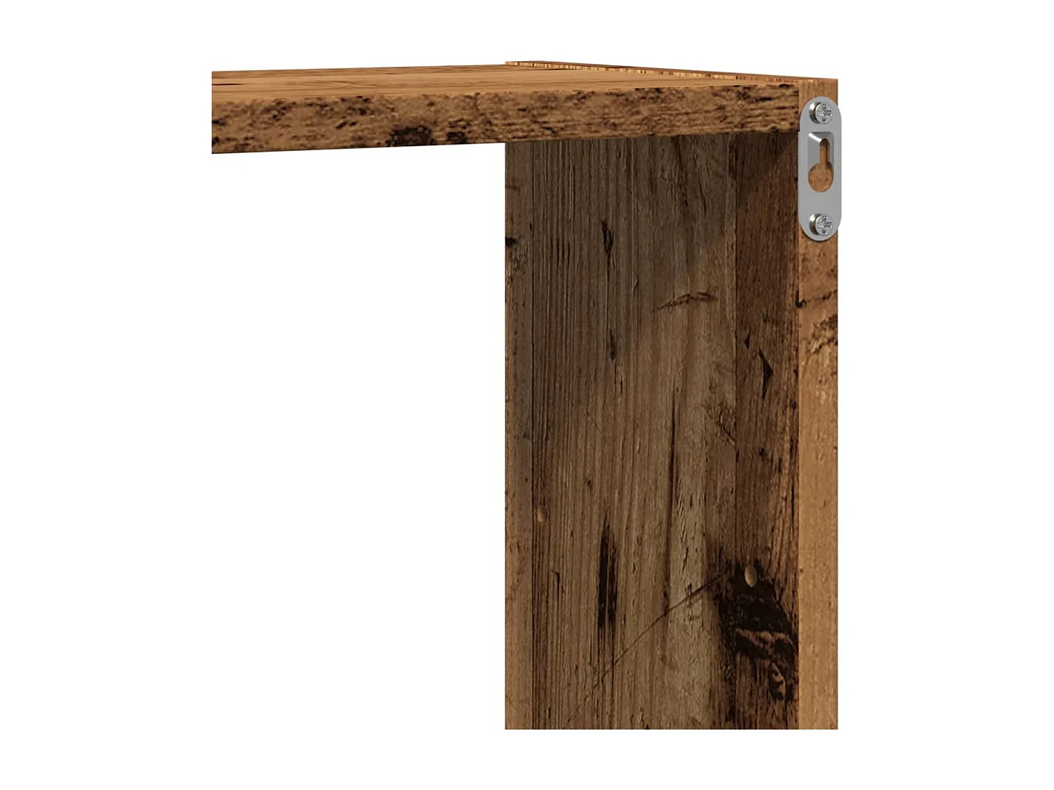 Wandregal Altholz-Optik 96x18x60 cm Holzwerkstoff