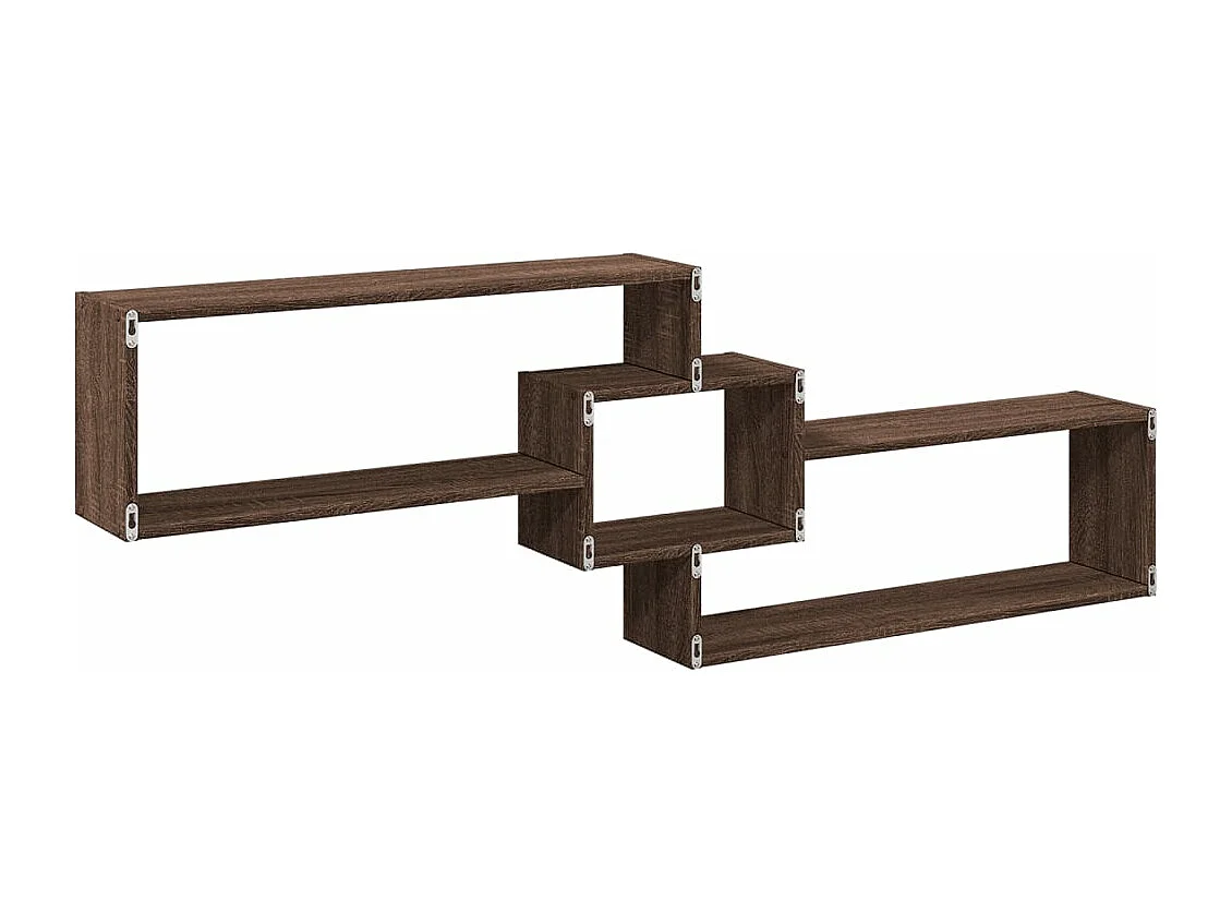 Wandschrank 158x18x53 cm Eichen-Optik Holzwerkstoff