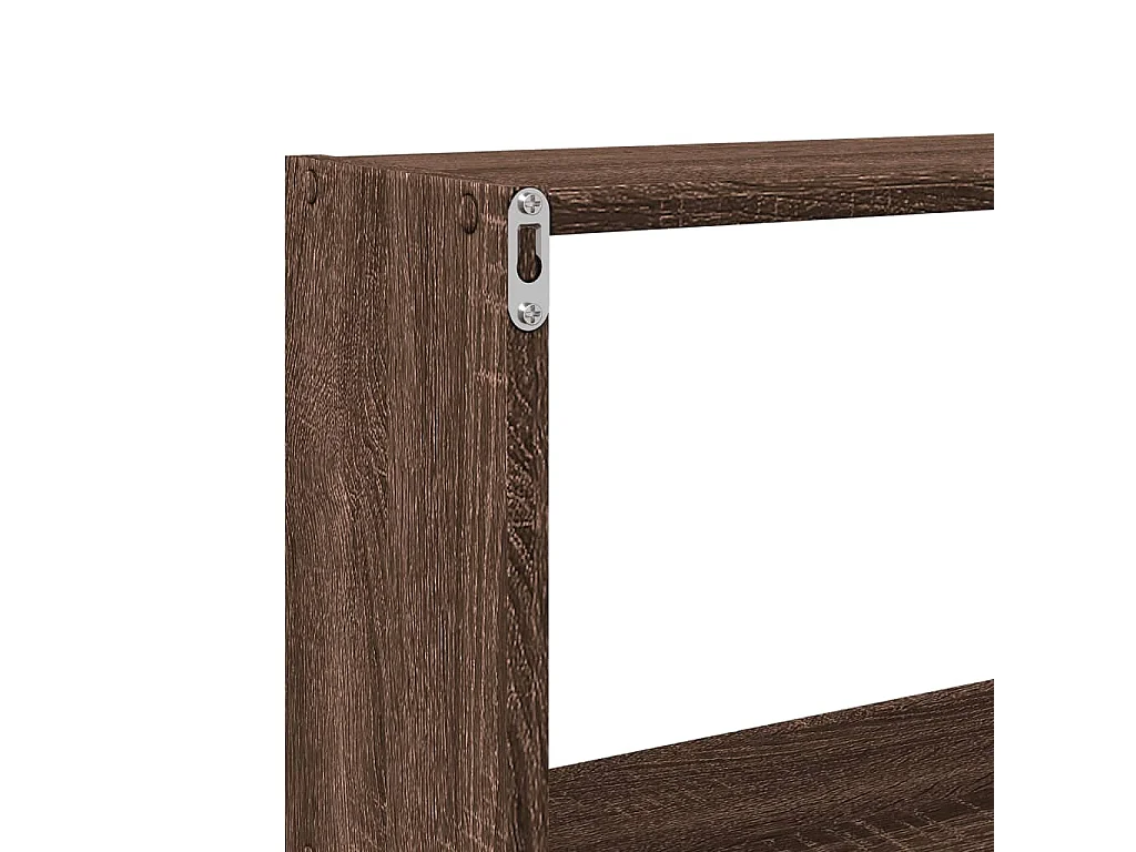 Wandschrank 158x18x53 cm Eichen-Optik Holzwerkstoff