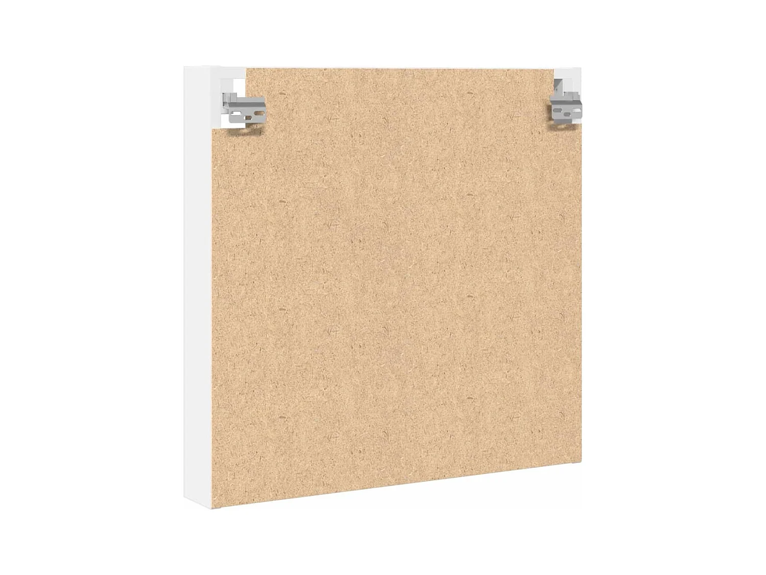 Armoire à vitrine blanc 60x8,5x58 cm bois d'ingénierie