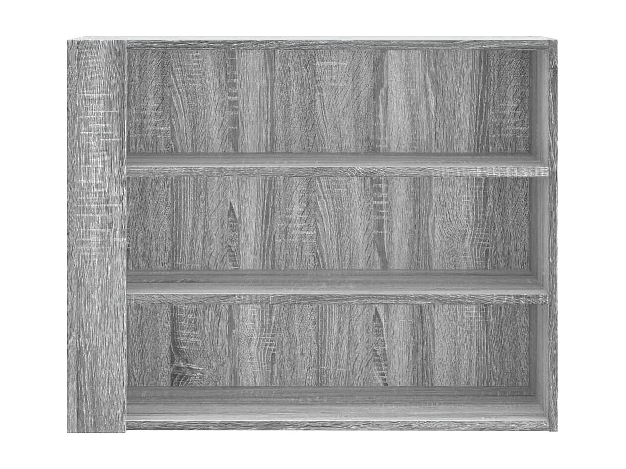 Armário parede 75x35x60 cm derivados de madeira cinzento sonoma