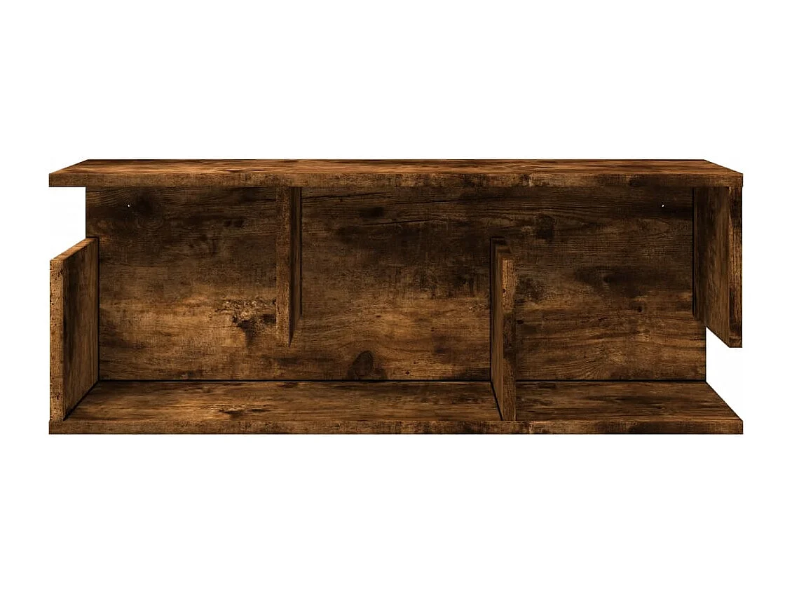 Armário parede 80x20x30 cm derivados de madeira carvalho fumado