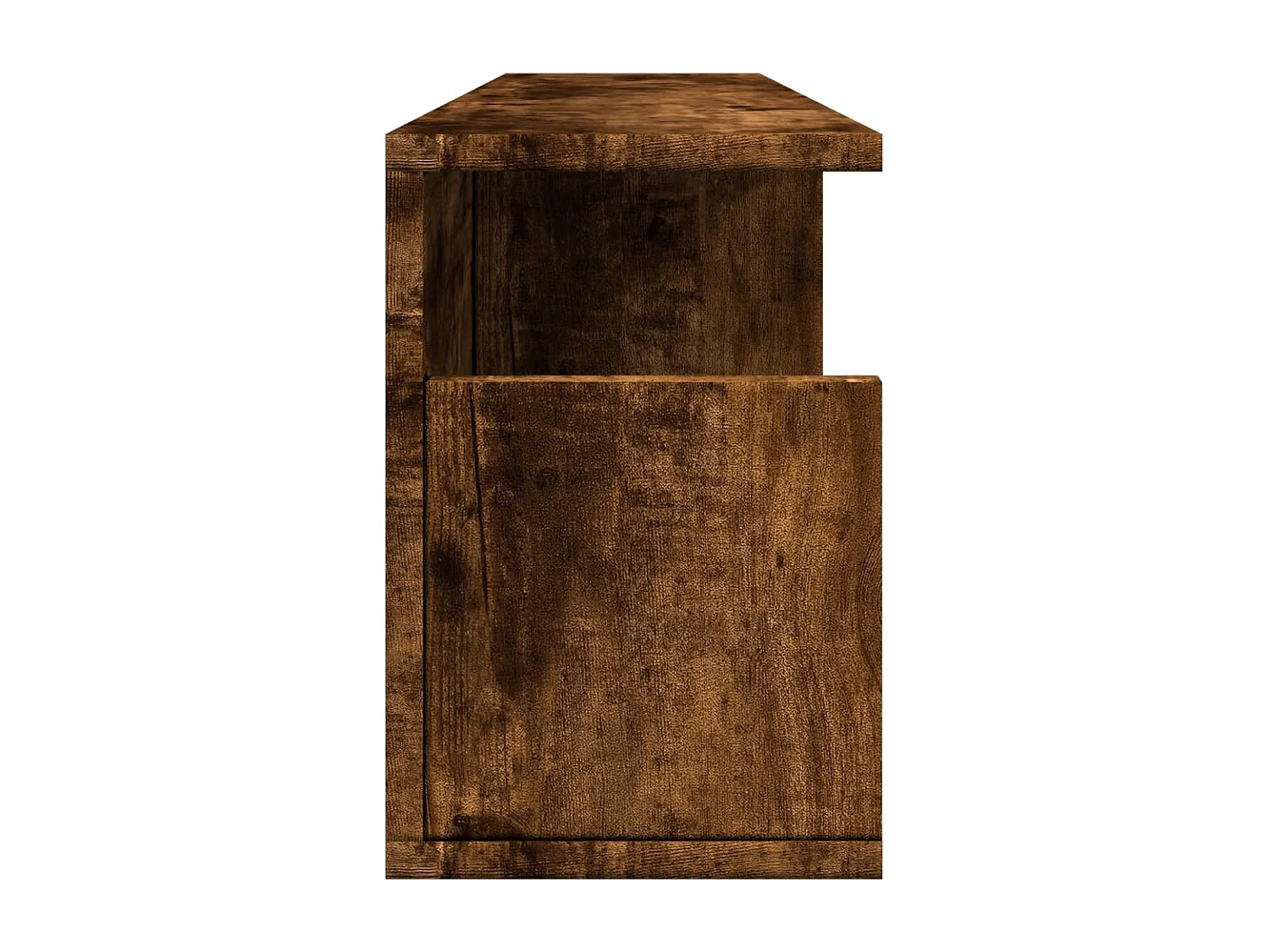 Armário parede 80x20x30 cm derivados de madeira carvalho fumado