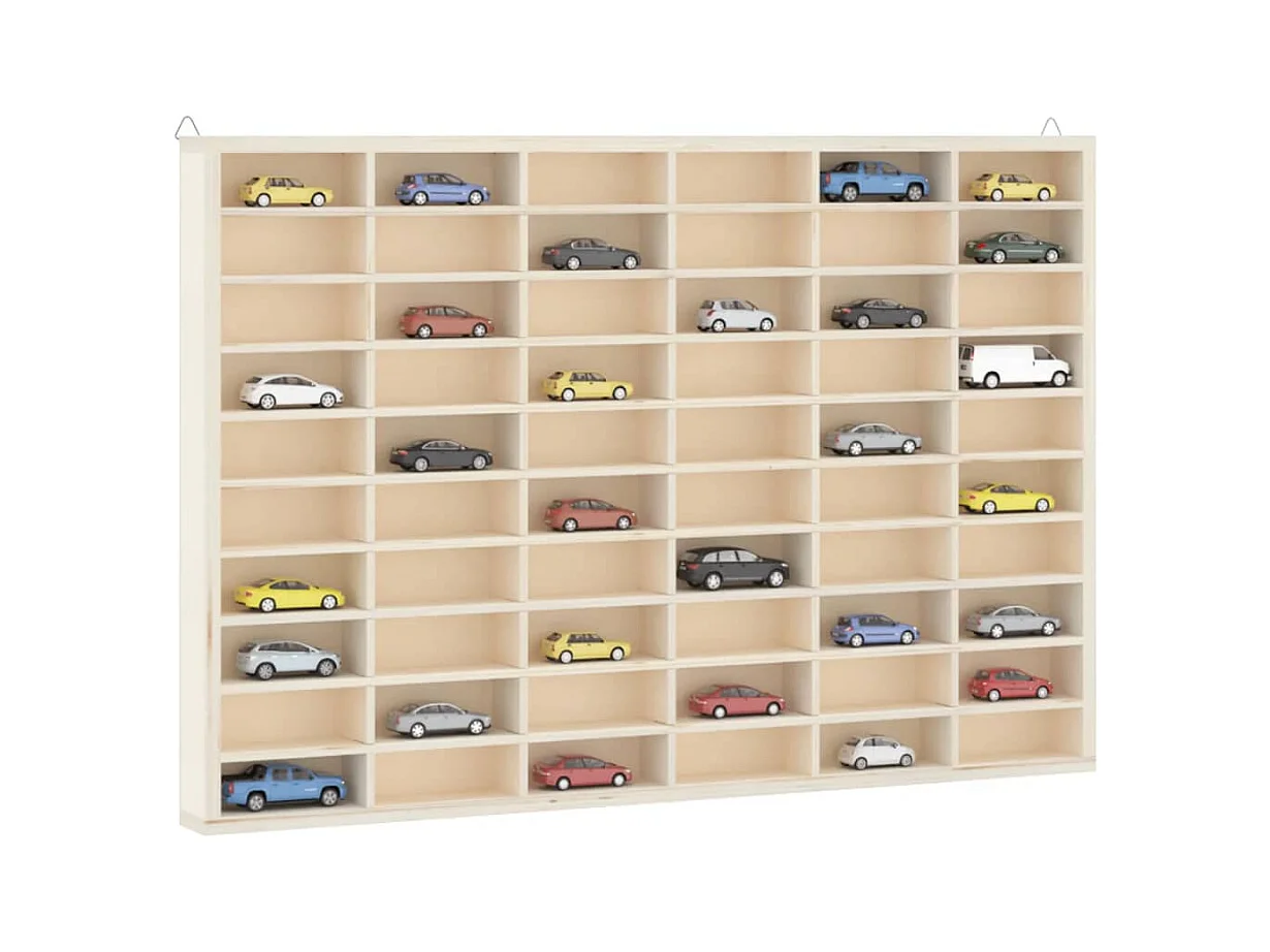 Wandkast met 60 vakken 60x4,5x40,5 cm