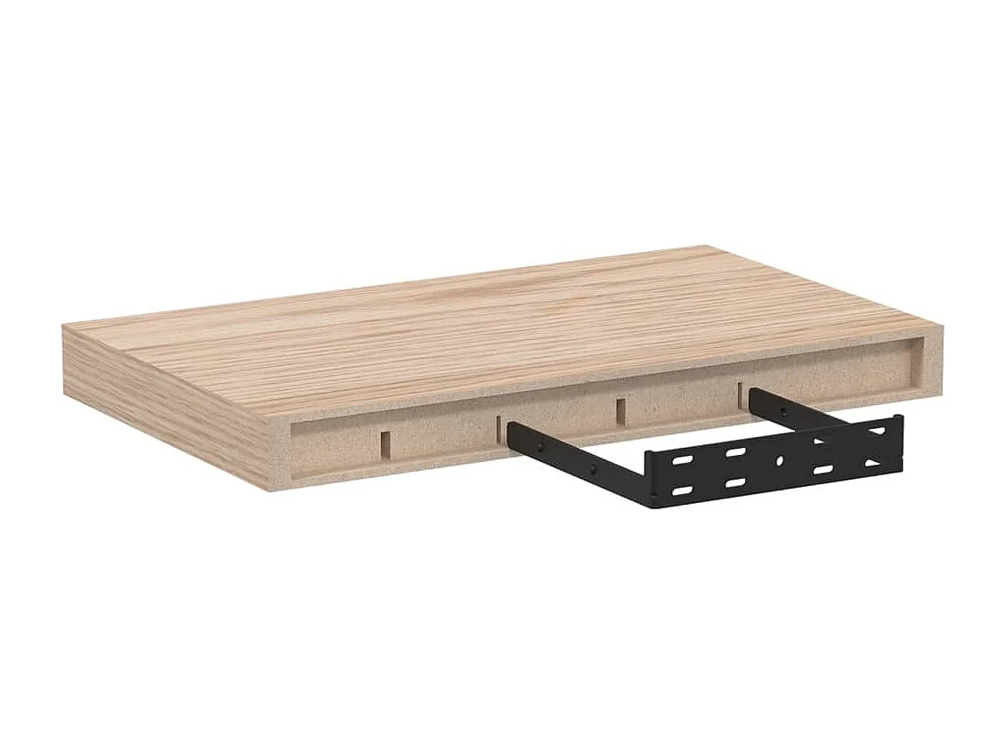 Schweberegale 2 Stk. 40x23,5x4 cm Holzwerkstoff