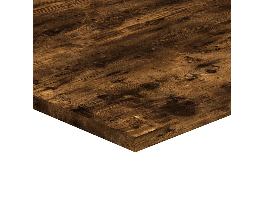 Étagères murales 4 pcs chêne fumé 80x40x1,5cm bois d'ingénierie