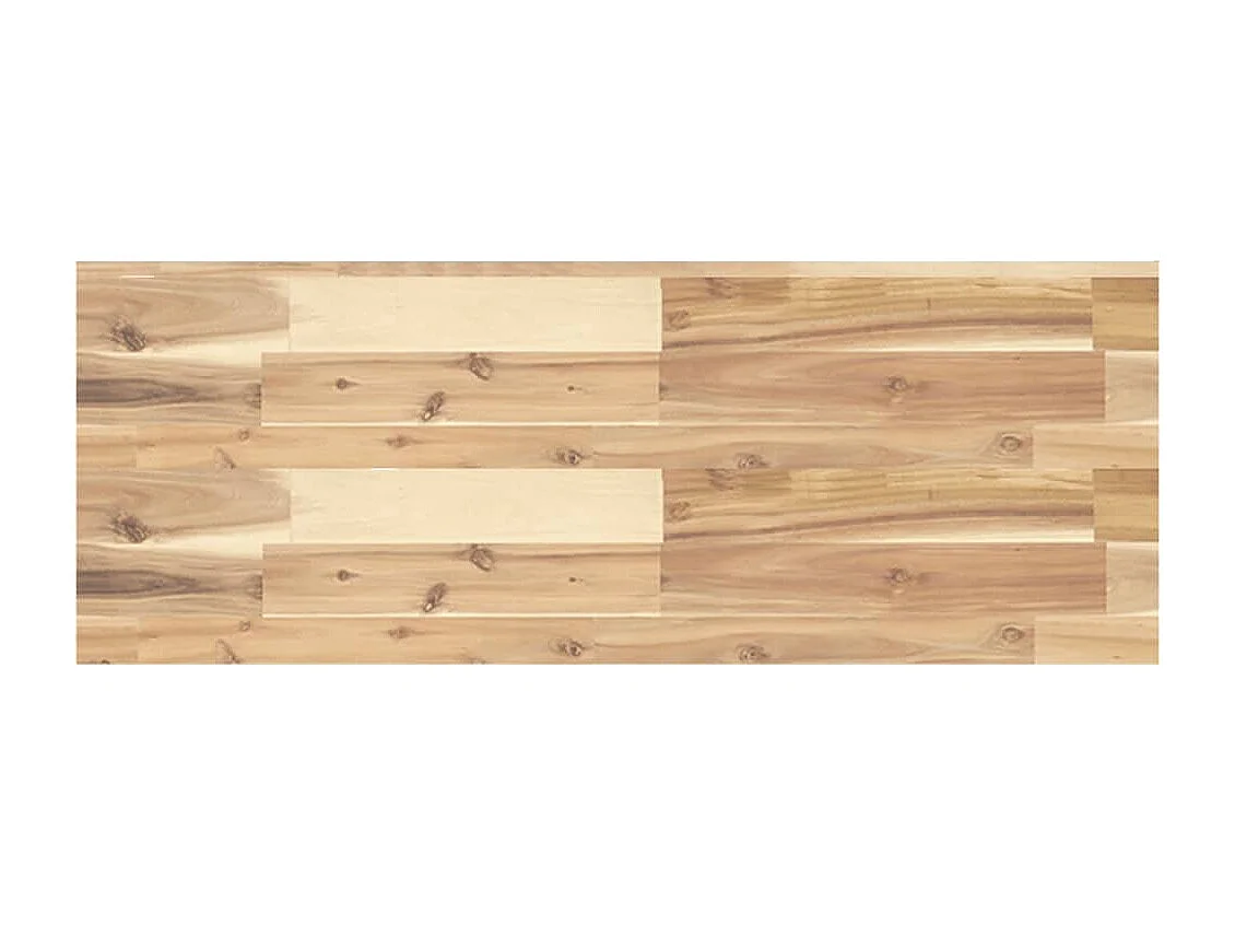 Étagères flottantes 2 pcs 80x30x4 cm acacia massif non traité